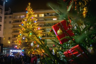 Le marché de Noël place de la République