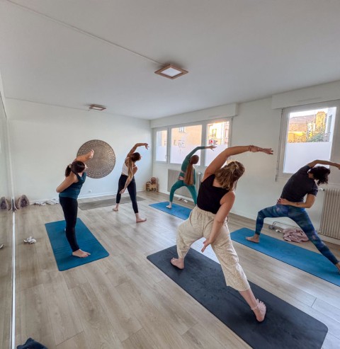 séance de yoga
