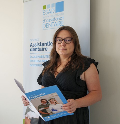 Julie Berger, directrice de l'Ecole Supérieure d'Assistant Dentaire